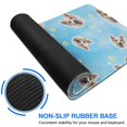thumbnail image 6 of Long Mouse Pads for Desk,Corgi Footprint Desk Mats on Top Of Desks, Desk Mouse Pad Extra Large with 3mm Non-Slip Base and Stitched Edge for Gaming,Office,Work,Home 31.5"x11.8", 6 of 6