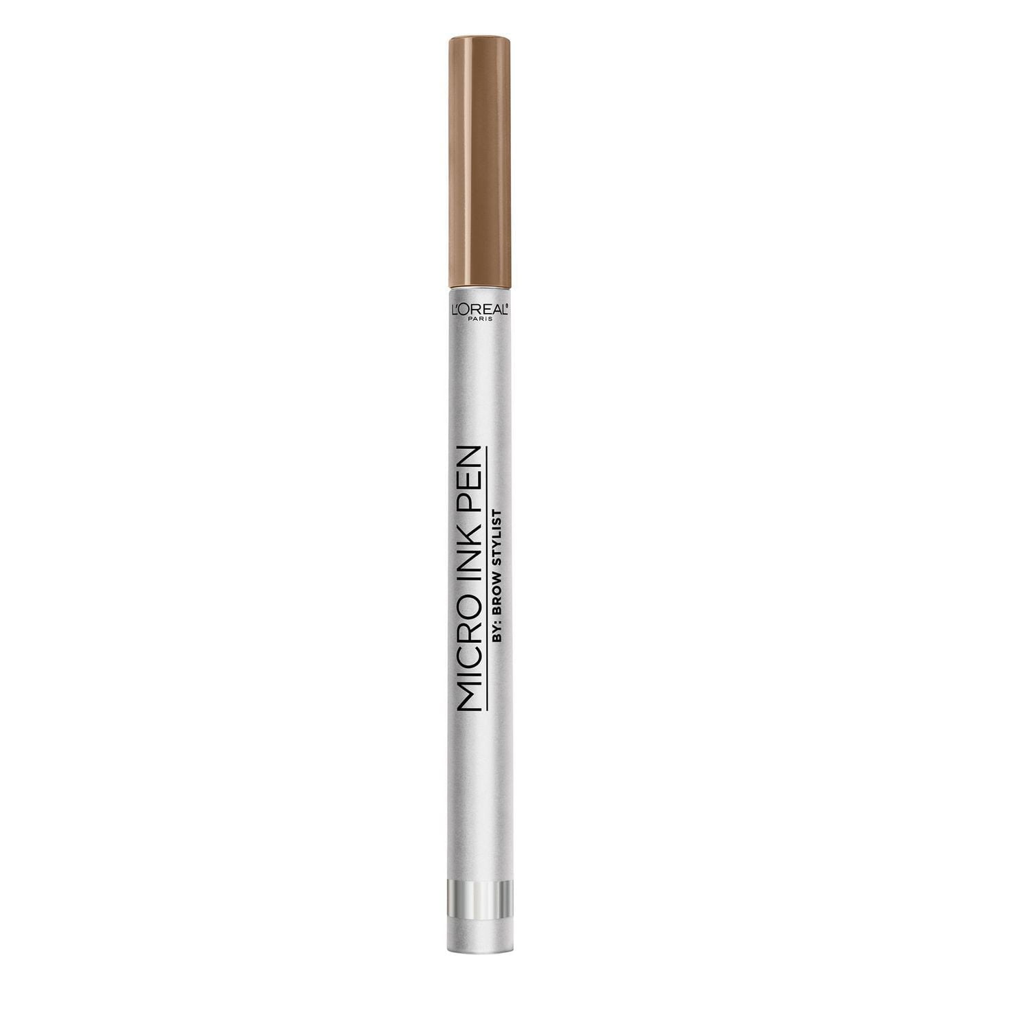 L'Oréal Paris Micro Ink Pen by Brow Stylist, Microblading Eyebrow Pen with Comb Tip, Up to 24H Waterproof Wear, Dark Brunette, All Day Wear.
