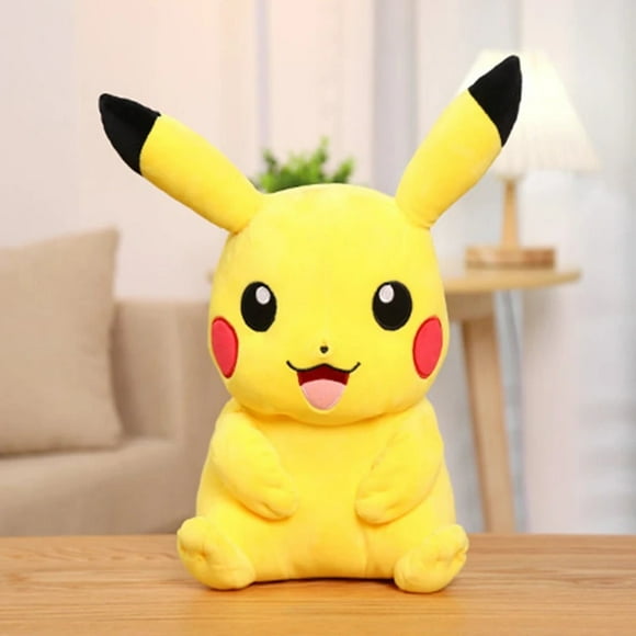 Pokemon Kawaii Pikachu Stuffed Toys Cartoon & Cute Plush Dolls Throw Pillow Birthday Gift  For Kids Friends Boys Home Decoration