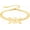 layerd gold, variant on Triple Moon Goddess Pentagram Star Bracelet Amulet Pentagram Religion Bangle Stainless Steel Jewelry Symbol Witchcraft Gifts For Women