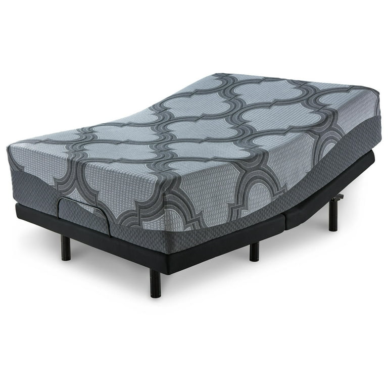 Signature Design by Ashley 14 Inch Ashley Hybrid Queen Mattress Gray