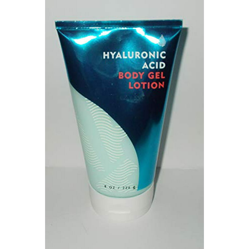 Bath and Body Works WATER Hyaluronic Acid Body Gel Lotion 8 Ounce