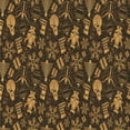 thumbnail image 1 of Ahgly Company Indoor Square Patterned Midnight Gray Area Rugs, 7' Square, 1 of 6