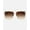 Brown/Gold, variant on Unisex Aviator Sunglasses | Memphis