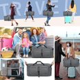 thumbnail image 2 of Bolsa de viaje Fmeida 65 L con compartimento para zapatos, repelente al agua, 2 of 7
