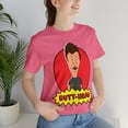 thumbnail image 6 of 90s Nostalgia MTV Cartoon Shirt - ButtHead Tshirt - Beavis and ButtHead, 6 of 7