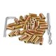 thumbnail image 4 of PGMJ 80 piezas M6 insertos de madera pernos muebles tornillo en tuerca conector de cierre roscado hexagonal para muebles de madera surtido (M6x25mm), 4 of 5