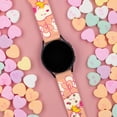 thumbnail image 2 of Peanuts Valentines HD Unisex Watch Band Compatible with Samsung Galaxy Watch (20 Short Hugs & Kisses) by Affinity Bands, 2 of 4