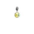 thumbnail image 1 of 12mm Crystal Rivoli - Clear AB - Celtic Knot Charm Bead, 1 of 1