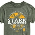 thumbnail image 3 of Marvel Iron Man - Stark Industries - Men's Short Sleeve Graphic T-Shirt, 3 of 5