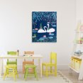thumbnail image 3 of Stupell Industries Rustic Lodge Swan Pair on Blue Pond Canvas Art, 24 x 30, by Nabeela Rumi, 3 of 8