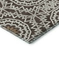 thumbnail image 4 of Addison Rugs Mayfield Washable Transitional Circles Chocolate Rectangle Rug, 1'8" x 2'6", 4 of 5