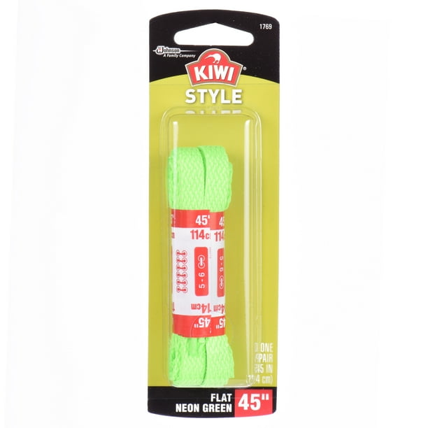 flat green laces