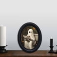 thumbnail image 4 of Aonerit 5 Inch Halloween Decorative Photo Frame, Vintage Spooky Picture Display, Wall Mounted Fall Home Decor, Creepy Memo Holder, Living Room Bedroom Gallery Art, 4 of 8
