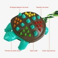 thumbnail image 3 of Dog Chew Toy Turtle Rubber Biteproof Puppy Chewing Rope Pet Tooth Cleaning Toy, 3 of 10