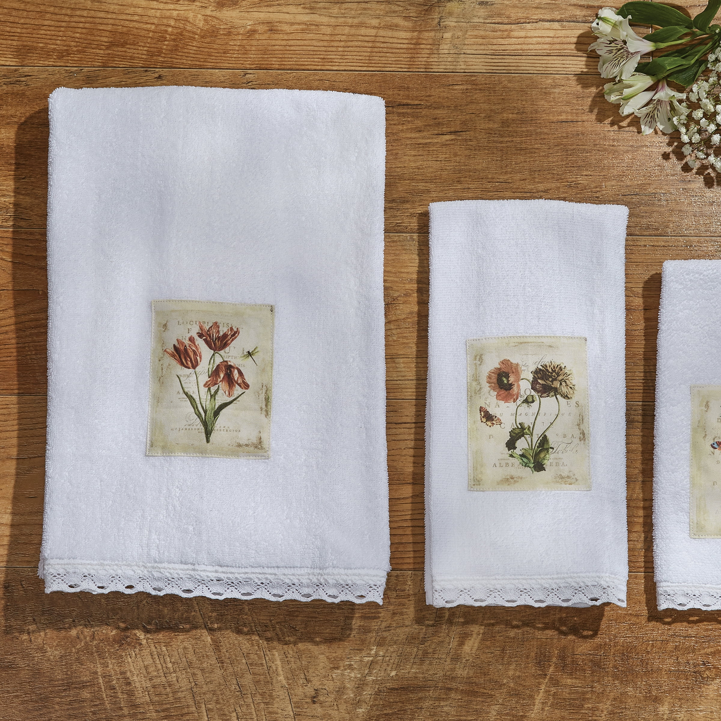 Park Designs Antiquarian Blooms Bath Towel Set of 2