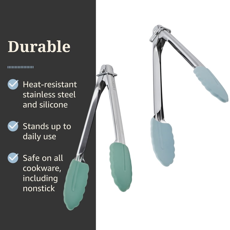 Farberware Professional Mini Locking Tongs, Stainless Steel photo 4