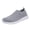 Gray, variant on Vedolay Flats Sneakers Women's Soft Flats Sneakers,Slip On Walking Lightweight Non-Slip Shoes,Pink 9.5