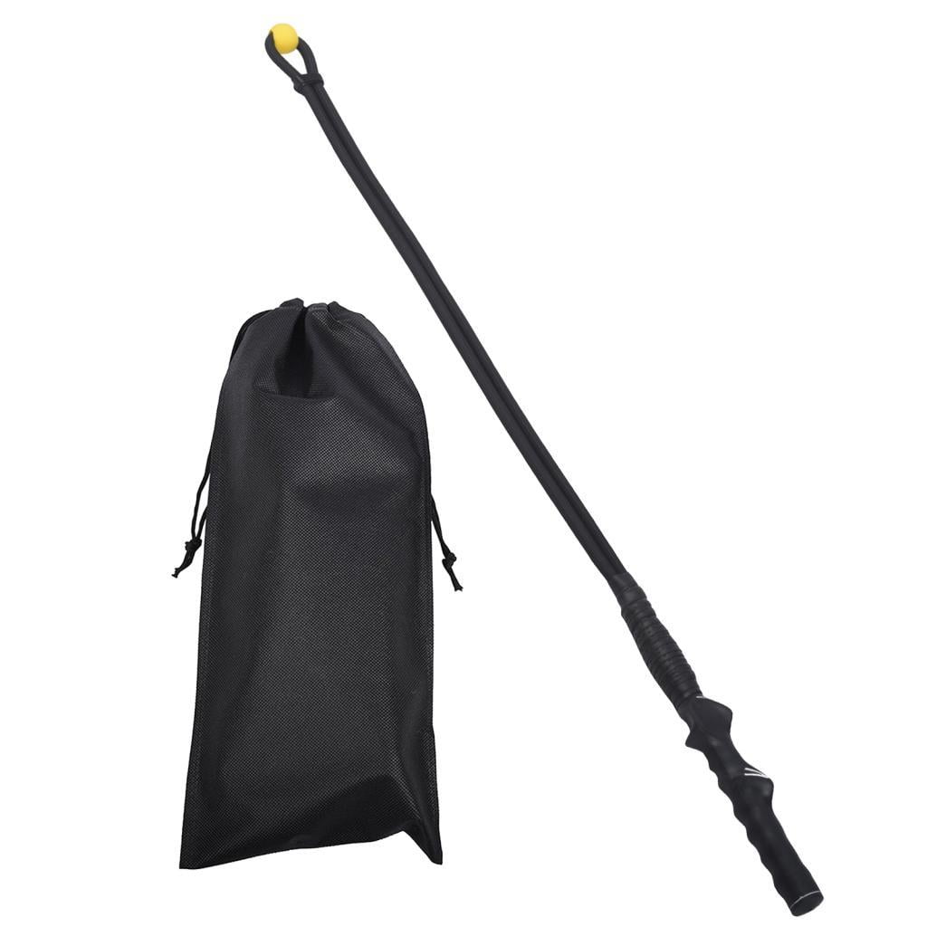 DimyFew Golf Swing Training Rope Comfortable Grip Golf Swing Practice Rope Improve Swing Black