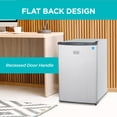thumbnail image 6 of BLACK+DECKER BCRK25V 2.5 cu. ft. Energy Star Refrigerator with Freezer, Silver, 6 of 7