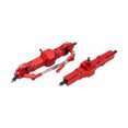 thumbnail image 4 of ANGGREK RC Front Rear Drive Axle Kit Aluminum Remote Control Car Axle Red For WPL C14 C24 1/16 RC Vehicle,RC Metal Axle,RC Car Parts, 4 of 8