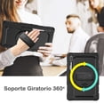 thumbnail image 4 of Funda TEKKU StrapB uso rudo para Samsung Tab S8 ULTRA de 14.6 Negra 2022 X900 X906B X906U X906N, 4 of 8
