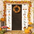 thumbnail image 1 of Decoración de otoño – Decoraciones de otoño para el hogar – Happy Fall Y'all & Give Thanks Porche Banners para decoraciones de cosecha de otoño – Decoraciones de Acción de Gracias para el hogar ER, 1 of 5