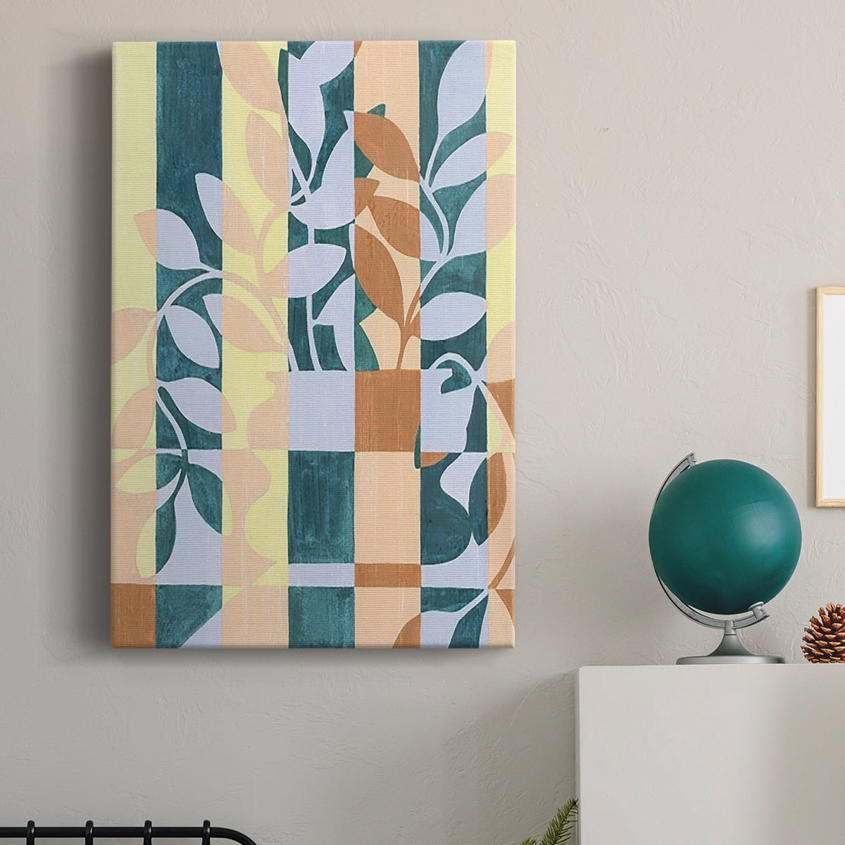 Checkered Cutting I Premium Gallery Wrapped Canvas - Ready to Hang