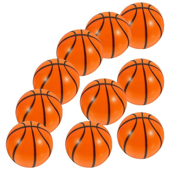 NIAIZEK Basketball Themed Supplies Orange Pu 12Pcs