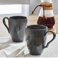 thumbnail image 4 of Better Homes & Gardens 13 fl oz Sawyer Grey Ceramic Mug, 4 of 4