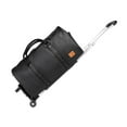 thumbnail image 4 of Bolsa de ropa con ruedas Bolsa de lona con ruedas Bolsa de ropa convertible Bolsa de lona para ropa para traje Vestido de boda Hombres Mujeres Viaje Negro, 4 of 8