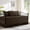 Coffee Color, variant on Daybed Cover Set, Diamond Stitching All Season Cozy Bedding With Bedskirt Shams Microfiber Filling