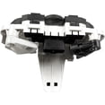 thumbnail image 3 of Front Center Air Conditioner A/C Heater Switch Climate Control Button Assembly Compatible with Nissan Tiida Versa C11, Black-b1, 3 of 5