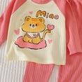 thumbnail image 4 of xaweyi Toddler Baby Boy Outfits Long Sleeve Contrast Color Sweatshirt Solid Pants Autumn Winter Clothes Set, 4 of 4