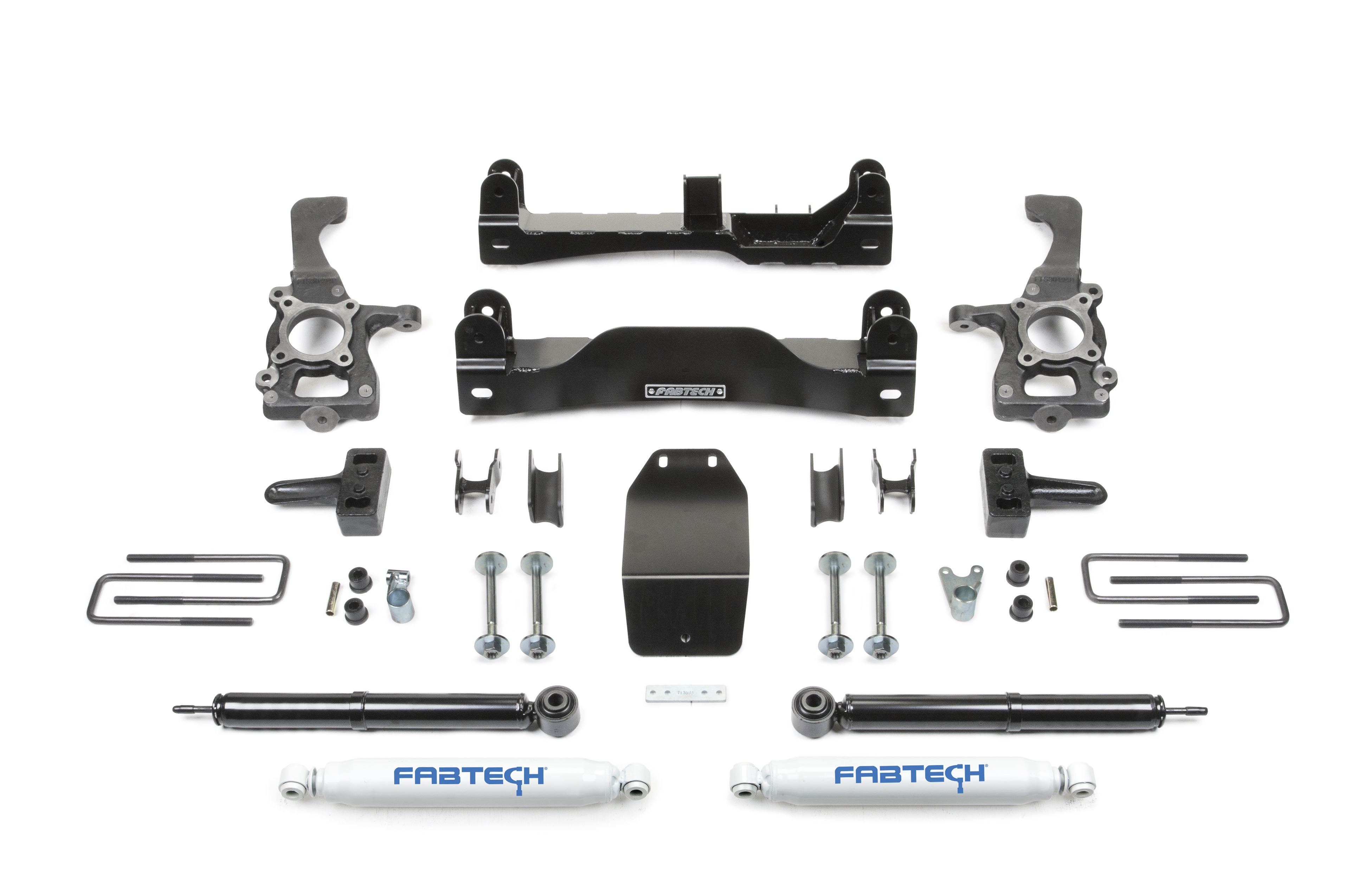 Fabtech Motorsports K2209 Lift Kit Suspension Basic System 4 Inch Front