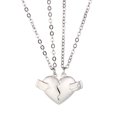 thumbnail image 1 of Collares con colgante de dos almas y un corazón para pareja, collar con imán creativo para parejas con piedra de los deseos Wmkox8yii  fajkfhkj244, 1 of 1