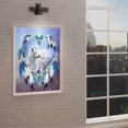 thumbnail image 1 of Cuadros Decorativos Kits de pintura de diamantes Atrapasueños redondo completo Lobo DIY Arte de la pared Regalo Decoración para el hogar Ndcxsfigh Nuevos Originales, 1 of 9