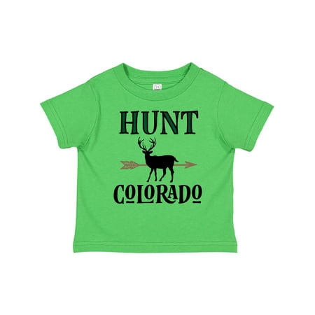 

Inktastic Hunt Colorado Deer Hunting Gift Toddler Boy or Toddler Girl T-Shirt