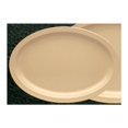 thumbnail image 1 of Plato Yanco Nessico NS-516T ovalado de melamina, 39,37 x 29,85 cm, color tostado, 1 of 1