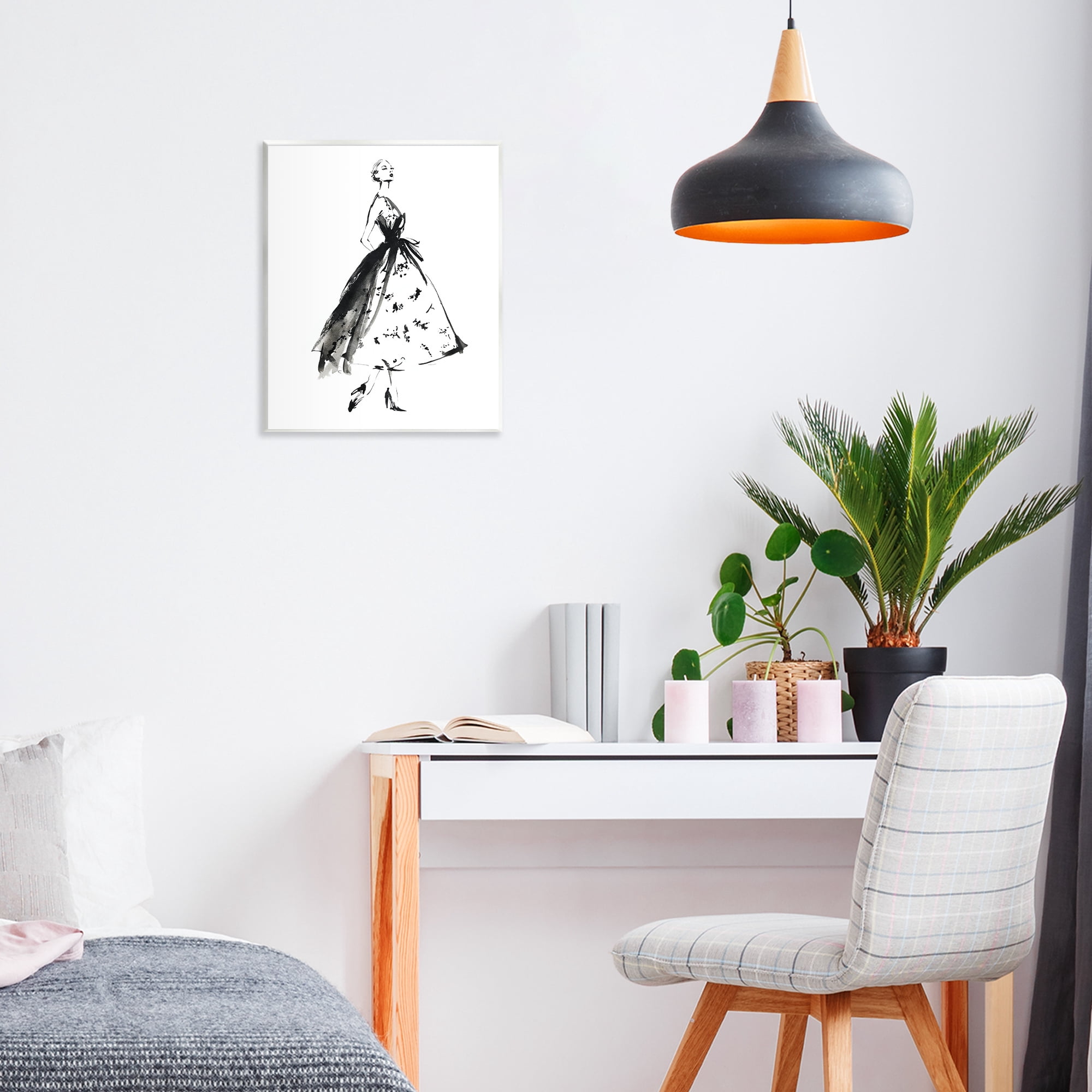 Stupell Industries Ethereal Couture Contour Wall Plaque Art, design by Svetlana Aleynikova
