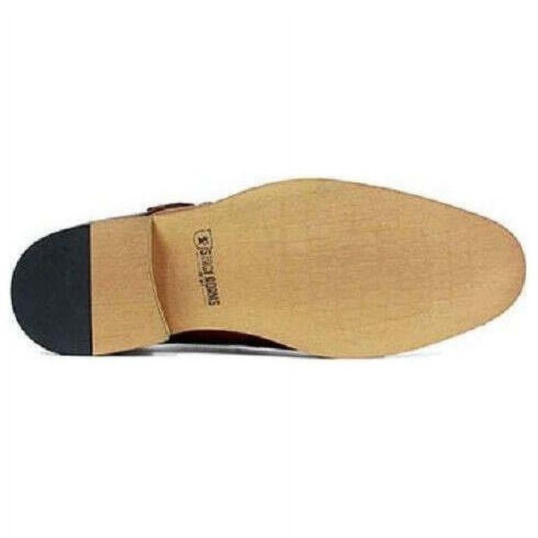 Stacy Adams Desmond Monk Strap Slip-On In Cognac, Size 10 Stacy Adams DESMOND Cap Toe Monk Strap Shoes - Cognac main image 2