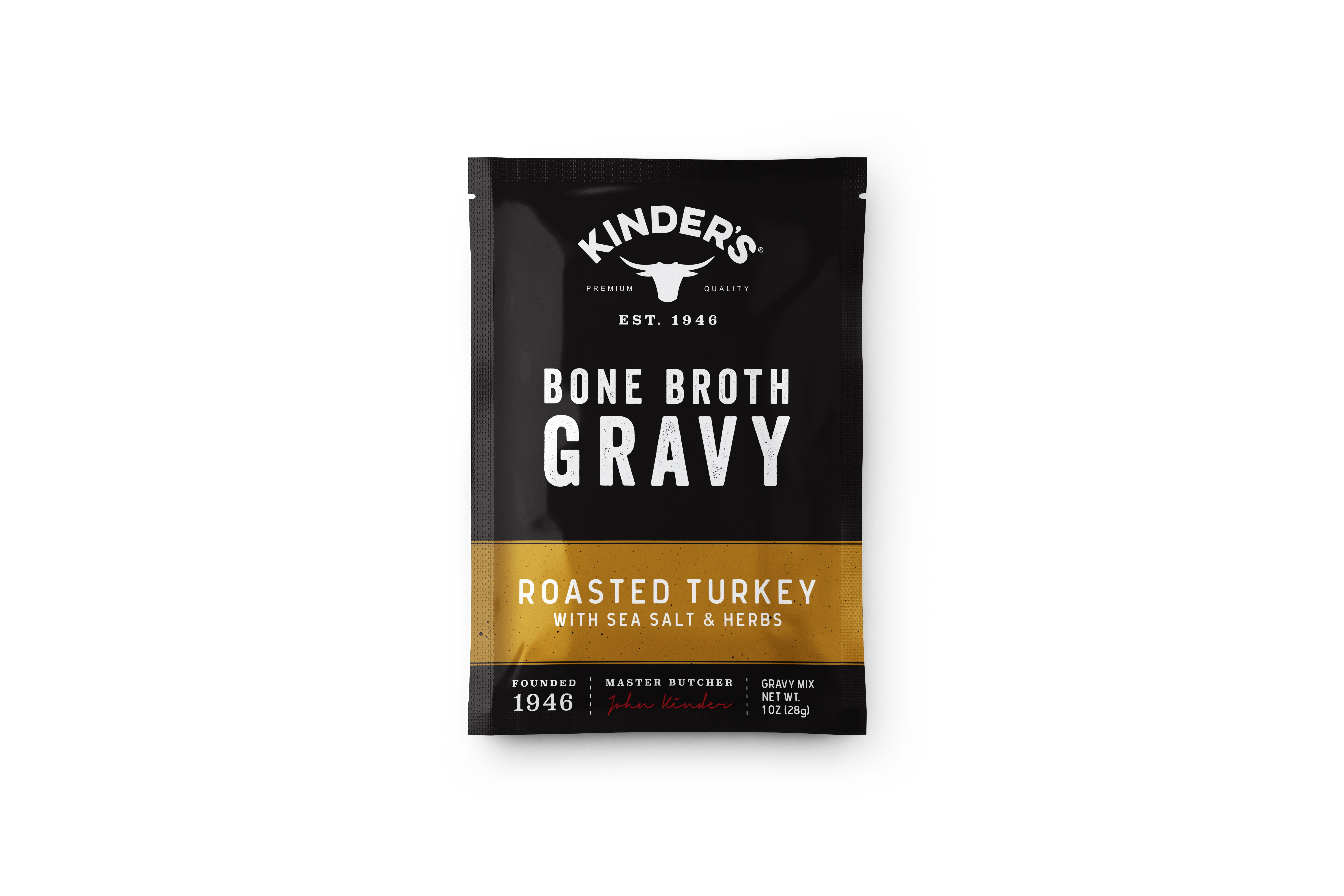 Kinder's Roasted Turkey Bone Broth Gravy Mix, 1.0oz