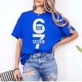 thumbnail image 2 of Funny Six Seven 6 7 Meme Design 6 7 T-Shirt, Multicolors, Size S-5XL, 2 of 5