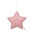 thumbnail image 2 of Set de colgantes decorativos en forma de estrella 5PCS | Aspecto de vidrio marino | Adornos de tela Azul Rosa Beige Blanco Rojo Gris Verde Amarillo | Decoración sostenible del hogar | Acento, 2 of 7