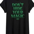 thumbnail image 3 of Wicked - Dont Hide Your Magic - Women's Oversized Graphic T-Shirt, 3 of 5