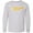 AC-Heather Grey, variant on Inktastic Trumpet Gold Brass Music Instrument Long Sleeve Youth T-Shirt