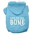 thumbnail image 6 of Pet, Dog  Cat Hoodie Screen Printed, "Bad To The Bone", 6 of 11