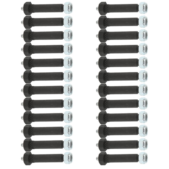 Perno de grillete de eje de remolque, 24 piezas Perno de grillete de resorte Perno de grillete de resorte Perno de grillete de resorte de remolque Durabilidad extendida