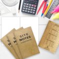 thumbnail image 2 of Field Notes Notebooks 5 Pack | Small Field Memo Book Notepad Refill for Refillable Leather Pocket Field Notes Cover + Leather Journal Wallet | Field Notes Blank White Paper Refill Stitched 3.5 x 5.5", 2 of 7