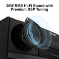 thumbnail image 4 of Sistema de Estéreo Bluetooth THINKYA Vintage para el Hogar 36W RMS, 4 of 9